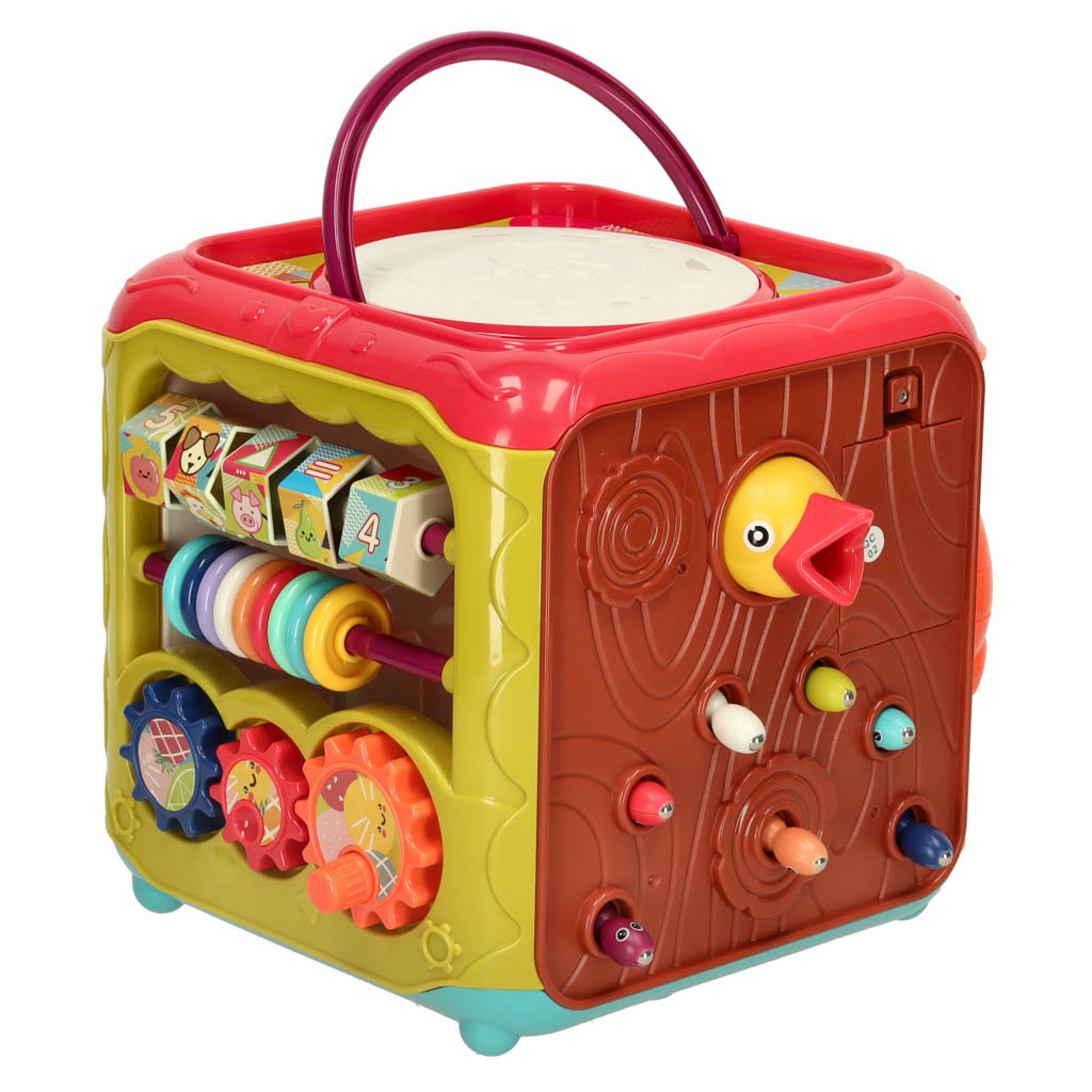 Sensorā rotaļlieta bērniem kubs 6in1 | EcoToys