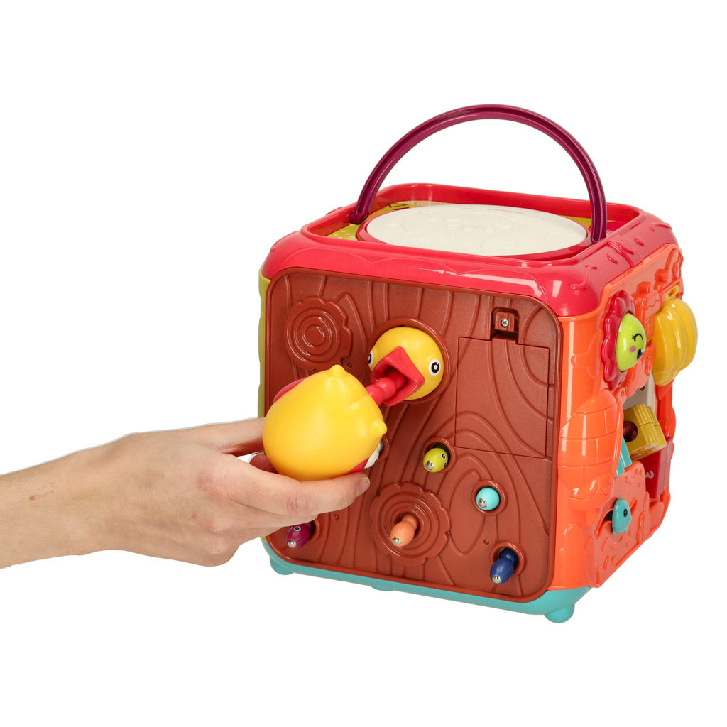 Sensorā rotaļlieta bērniem kubs 6in1 | EcoToys