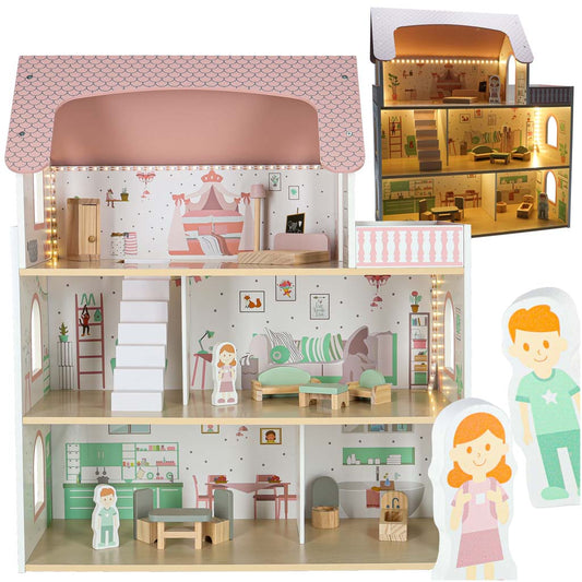 Leļļu māja LULIO | EcoToys
