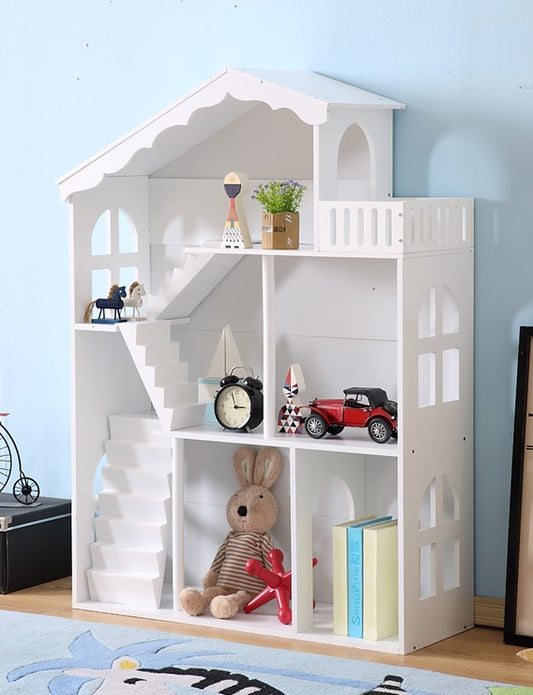 LULILO grāmatu plaukts – rotaļu māja 2in1 CALLA XXL, 116 cm | EcoToys