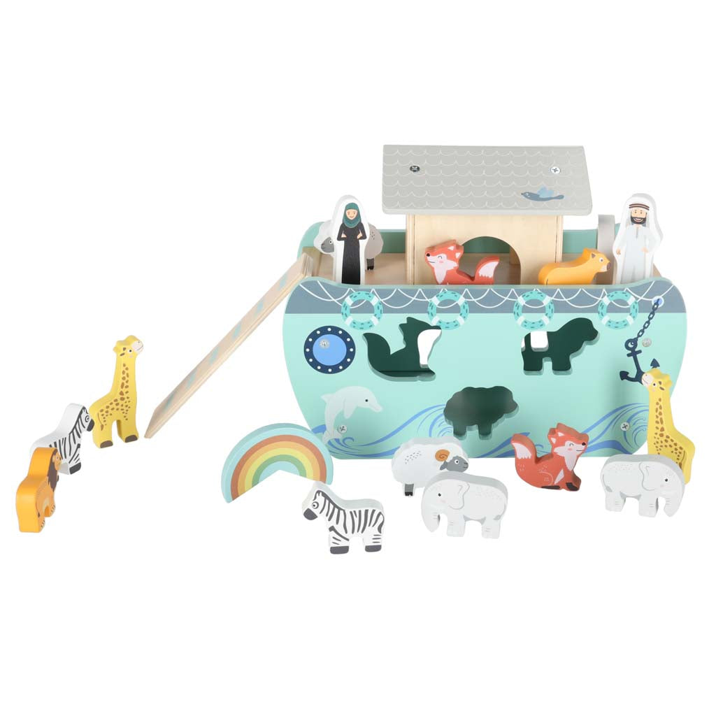 Noasa šķirsts koka laivu šķirotājs | EcoToys