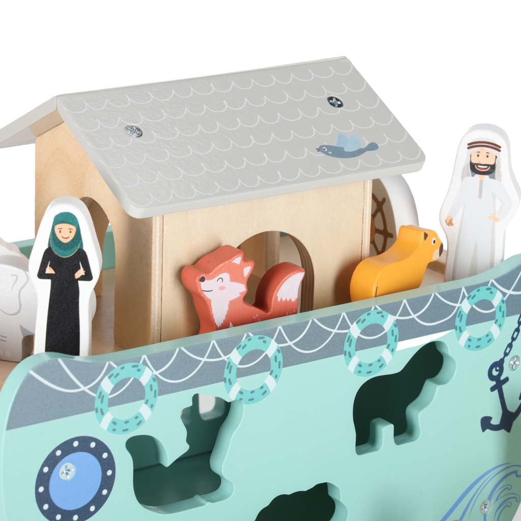 Noasa šķirsts koka laivu šķirotājs | EcoToys