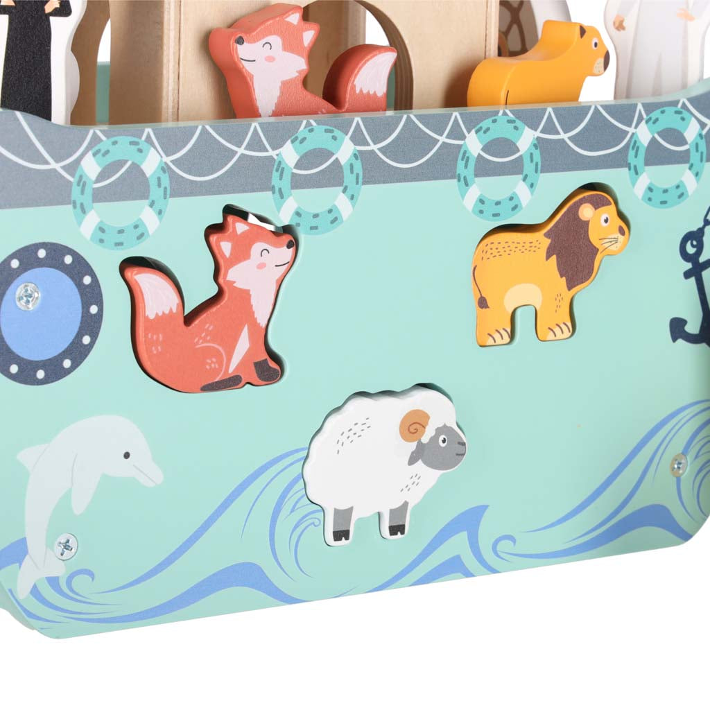Noasa šķirsts koka laivu šķirotājs | EcoToys
