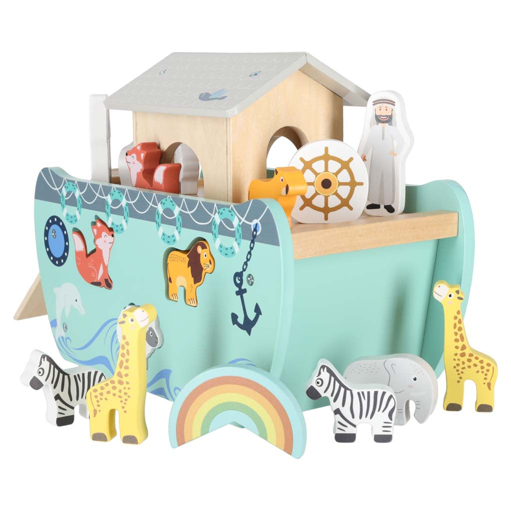 Noasa šķirsts koka laivu šķirotājs | EcoToys