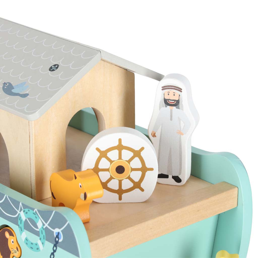 Noasa šķirsts koka laivu šķirotājs | EcoToys