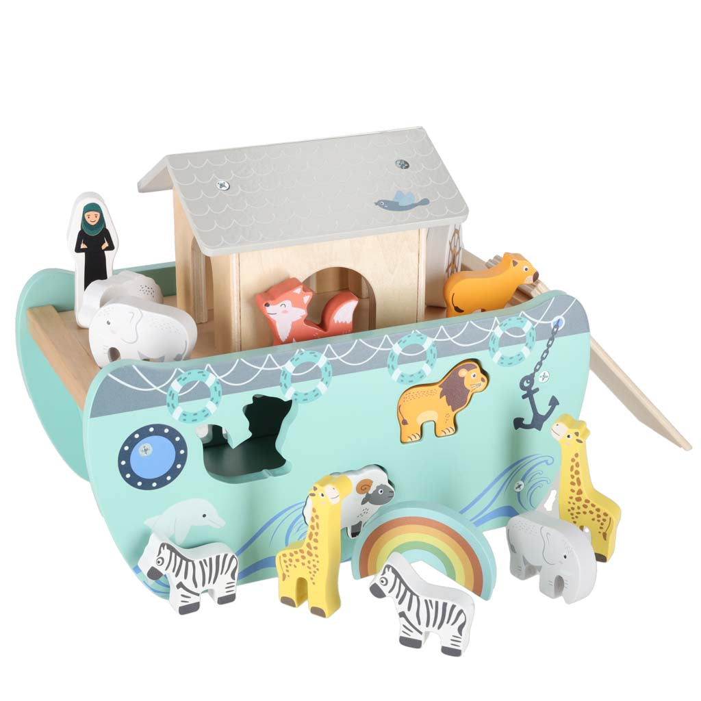Noasa šķirsts koka laivu šķirotājs | EcoToys