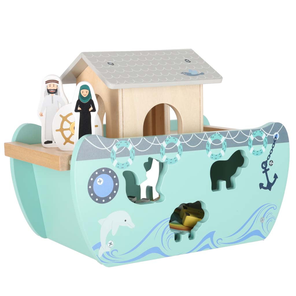 Noasa šķirsts koka laivu šķirotājs | EcoToys
