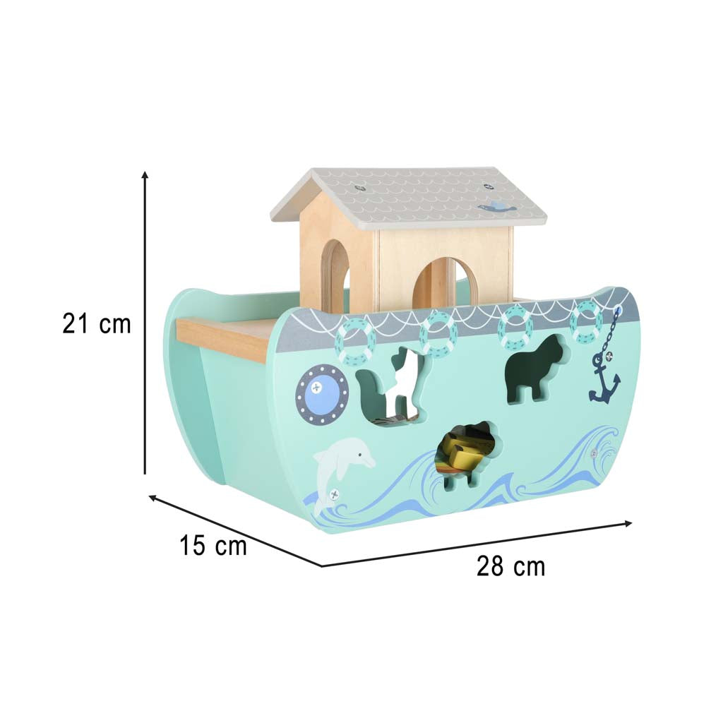 Noasa šķirsts koka laivu šķirotājs | EcoToys
