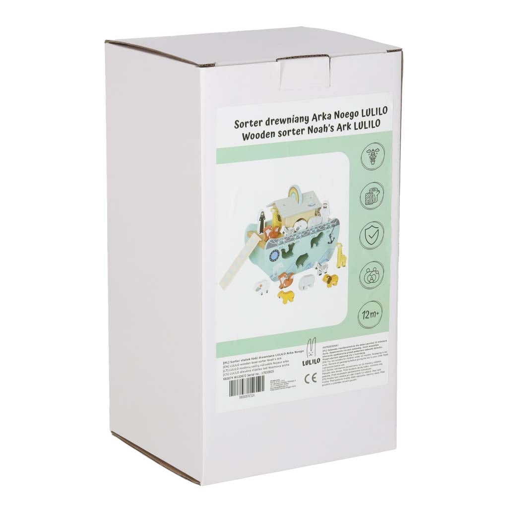 Noasa šķirsts koka laivu šķirotājs | EcoToys