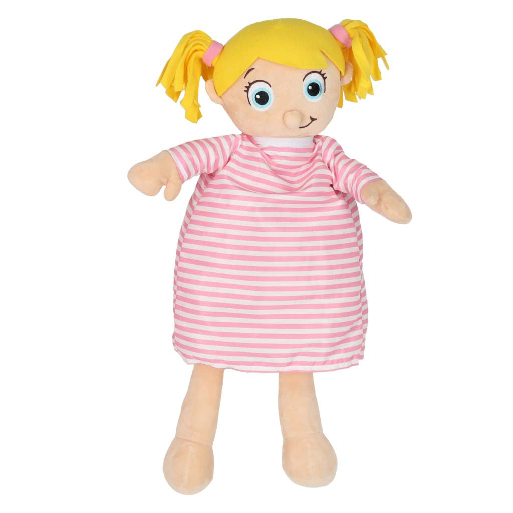 Maskot lelle, kas mācās anatomiju meitene | EcoToys