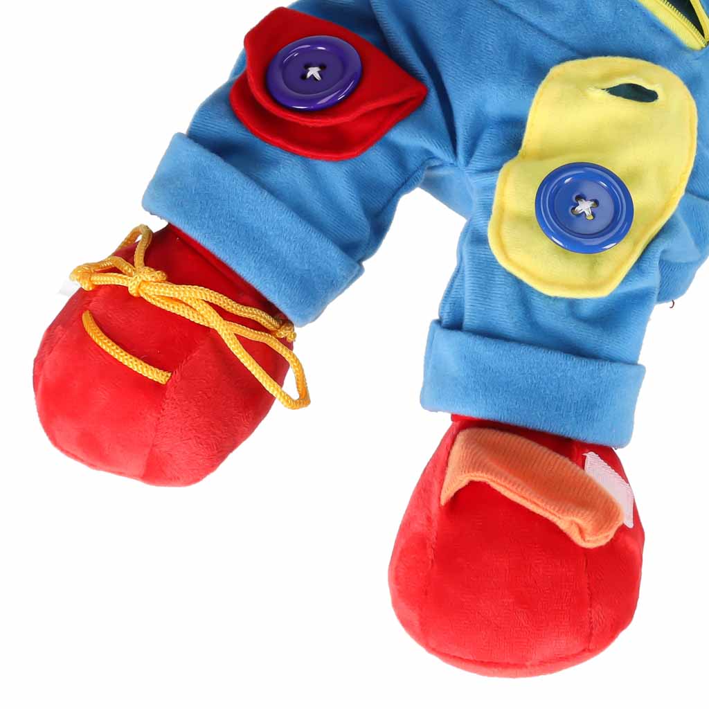 Mīksta lelle zēns – mīļlieta apģērbšanās iemaņu apguvei | EcoToys