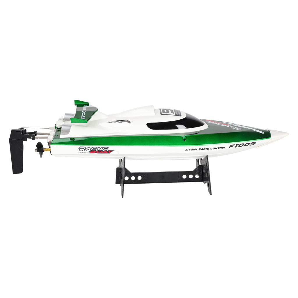 Tālvadības ātrlaiva FT009 līdz 30 km/h, zaļa | EcoToys