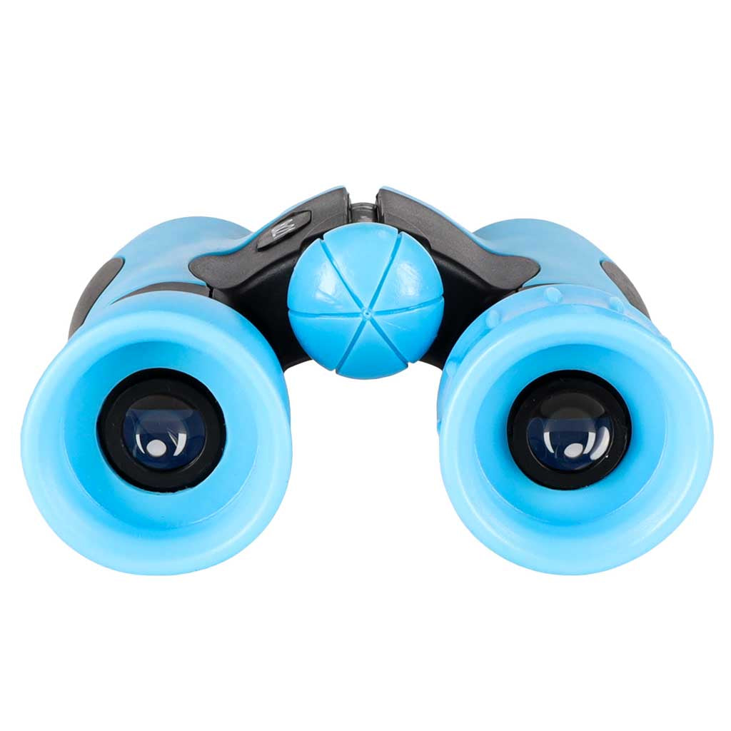 Bērnu binoklis putnu novērošanai 8x 21 mm HD, ar zilu apvalku | EcoToys