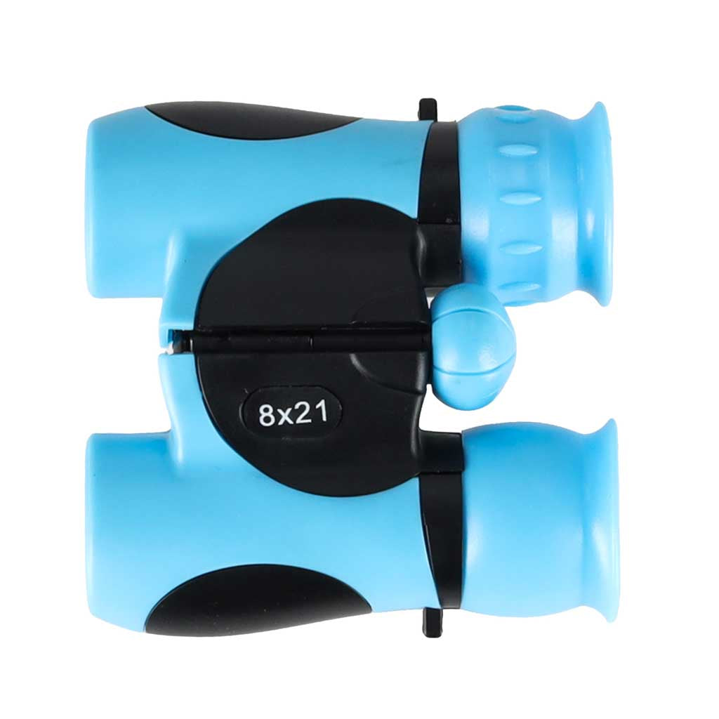 Bērnu binoklis putnu novērošanai 8x 21 mm HD, ar zilu apvalku | EcoToys