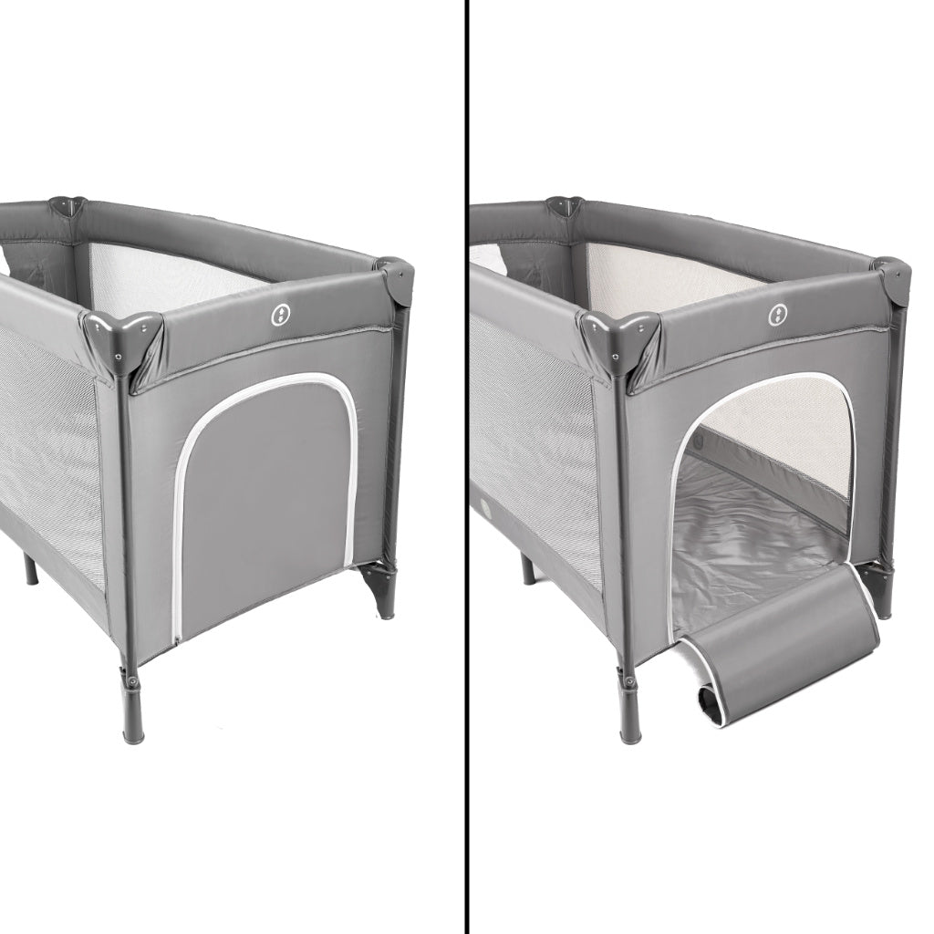 Ceļojumu gultiņa salokāma ar matraciņu maks. 15 kg | EcoToys