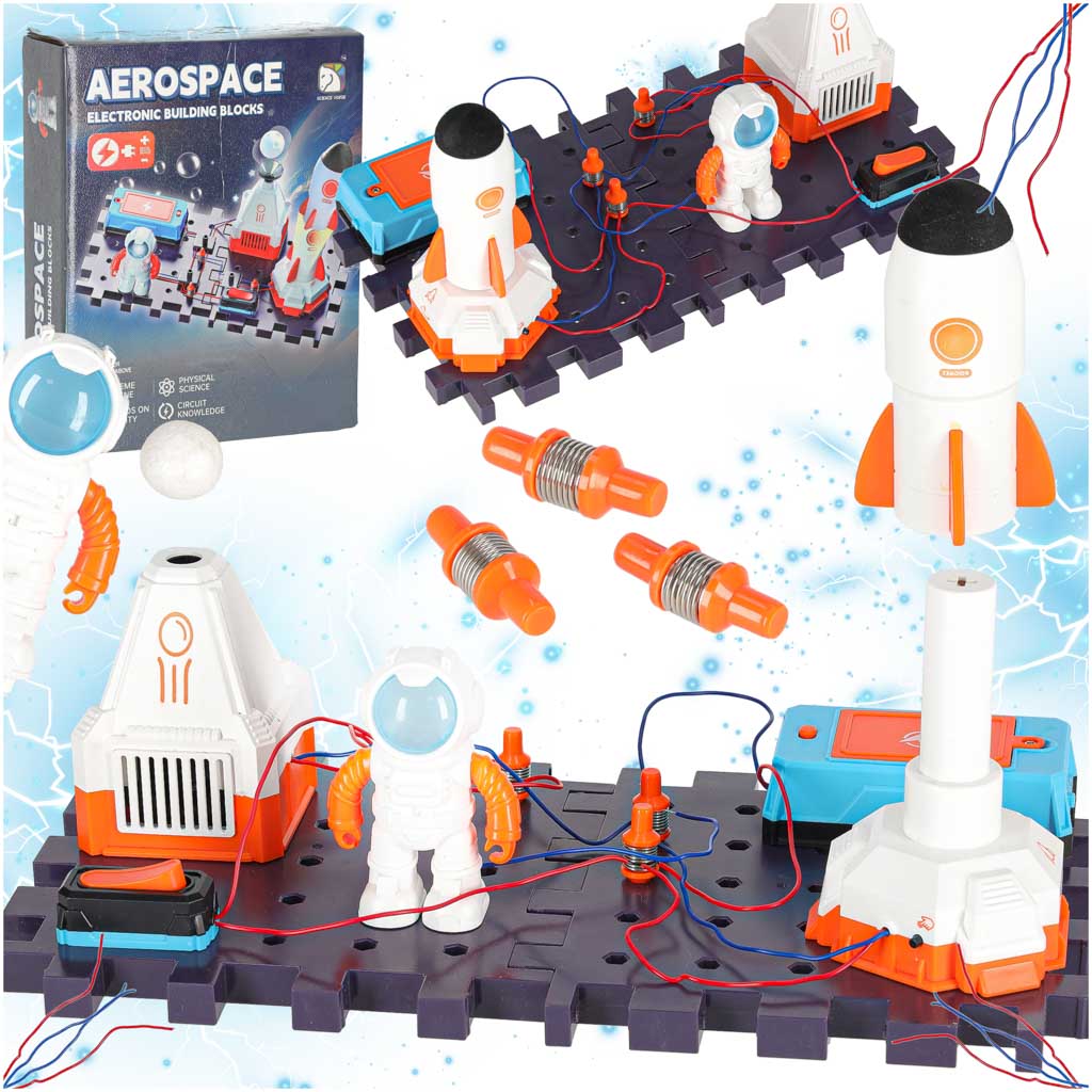 Mazā elektronikas elektriķis izglītības komplekts kosmosa stacija | EcoToys