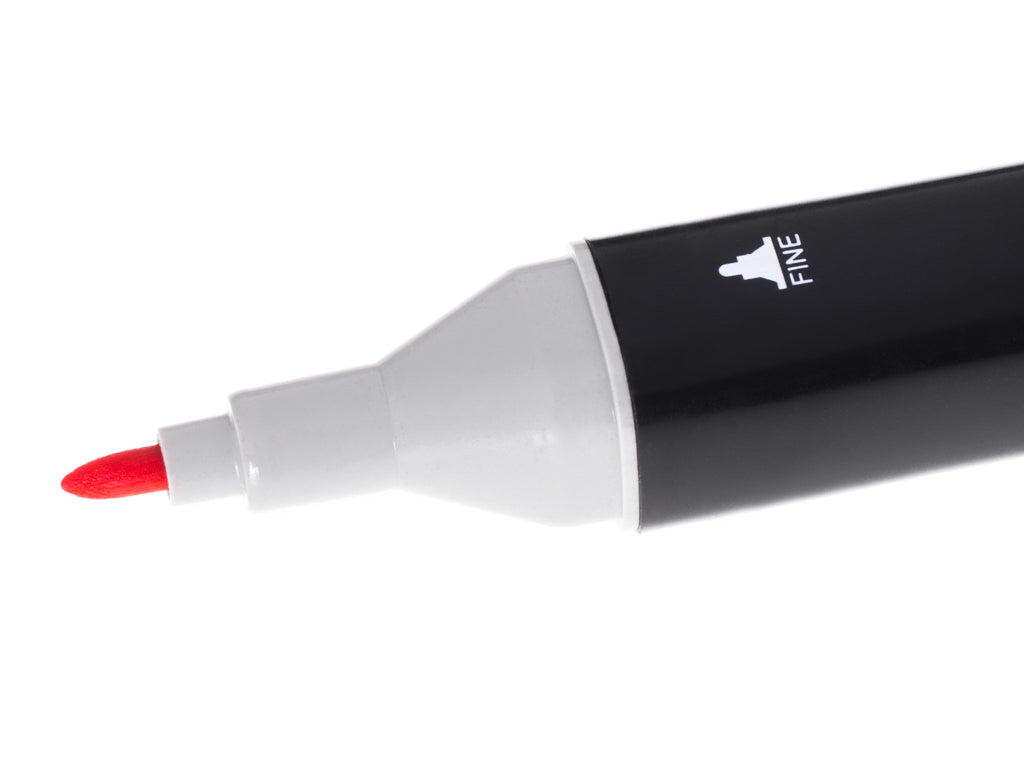 Divpusējie spirta marķieri futrālī 168 gab. | EcoToys