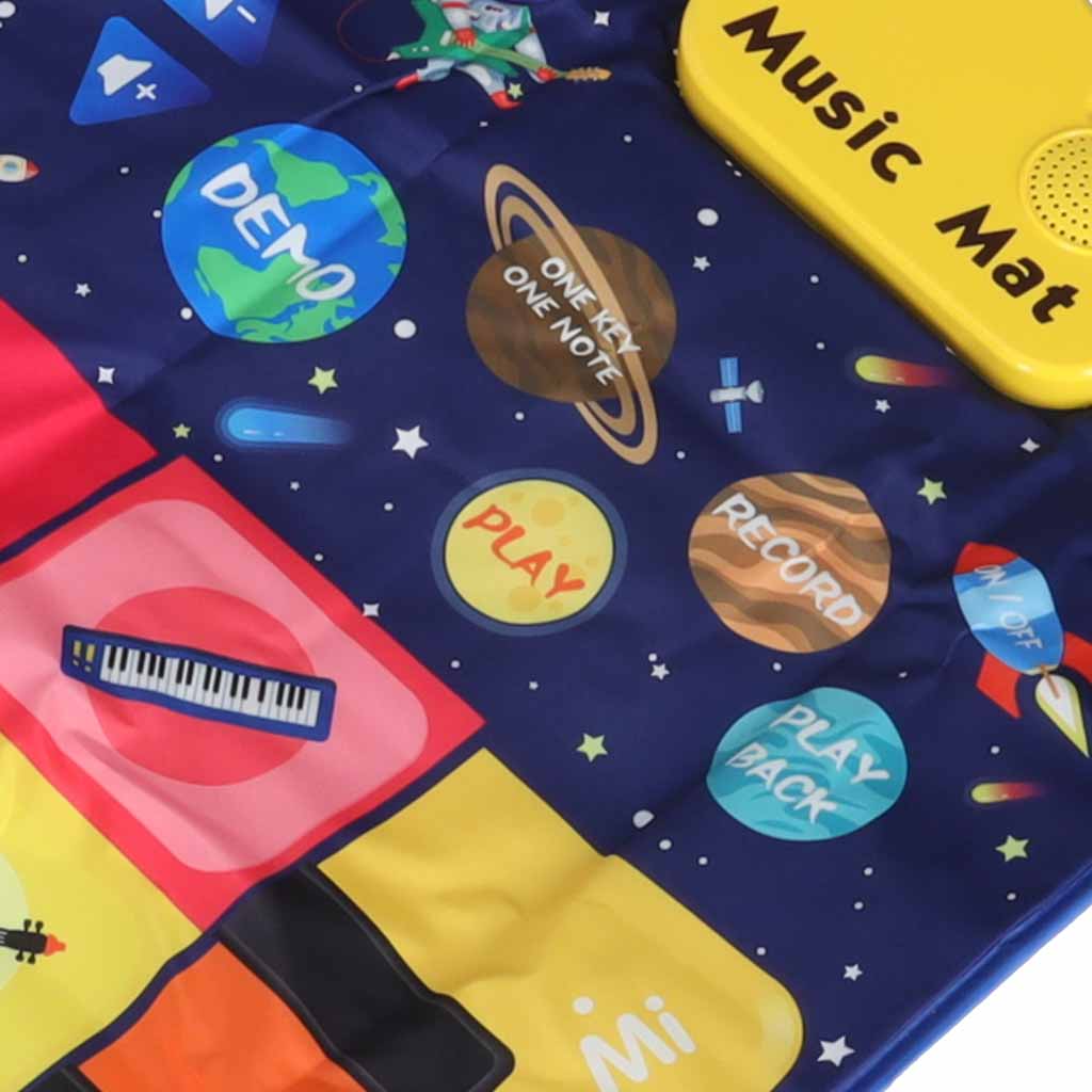 Bērnu interaktīvais muzikālais deju paklājs 8 instrumenti 10 melodijas | EcoToys