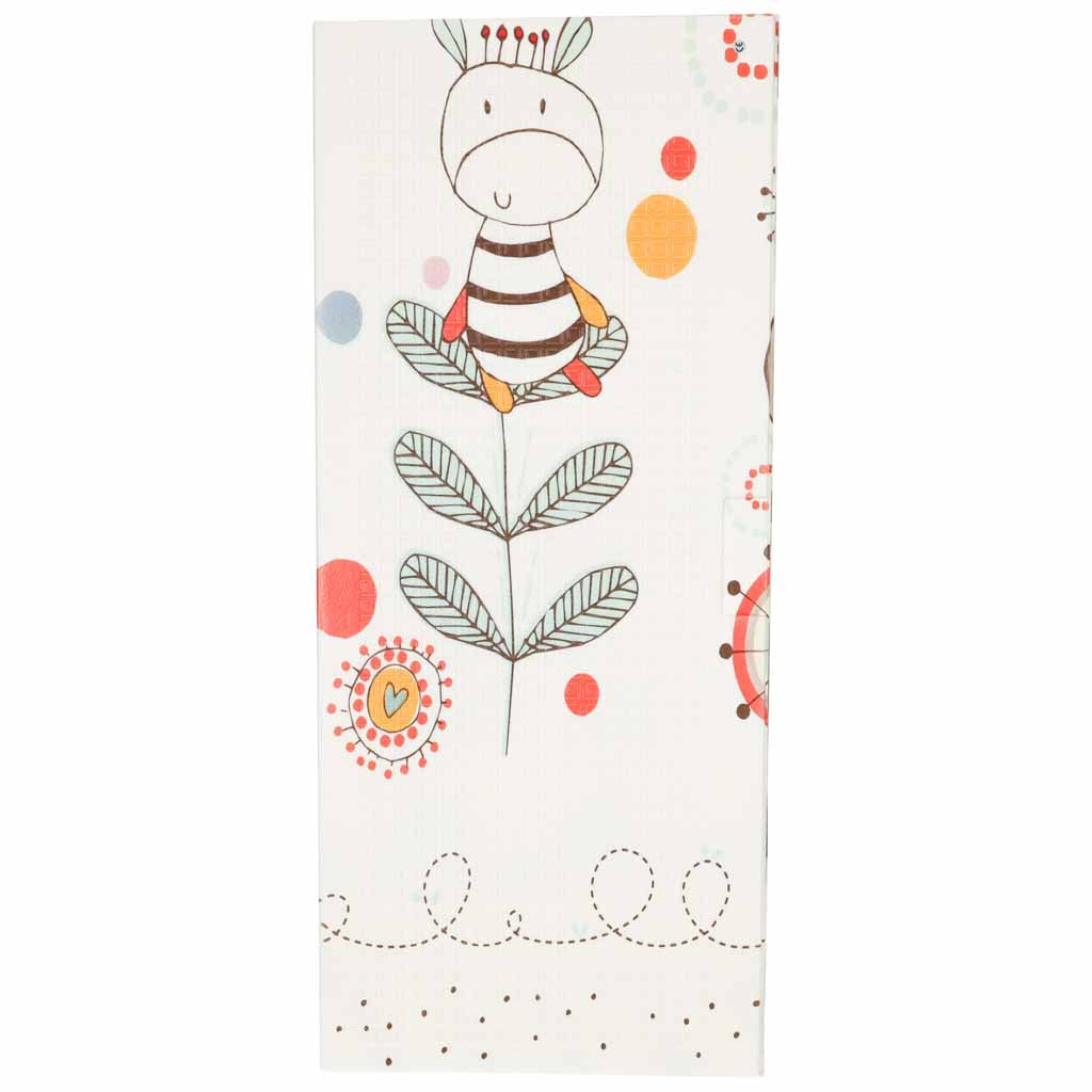 Izglītojošs divpusējs putu paklājs 180x200 cm, dzīvnieki | EcoToys