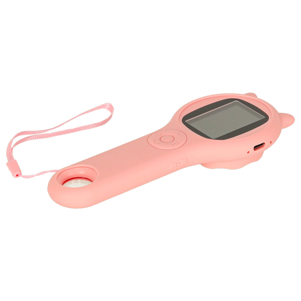 Optiskā mikroskopa digitālā lupa 500x 2Mpx rozā krāsā | EcoToys