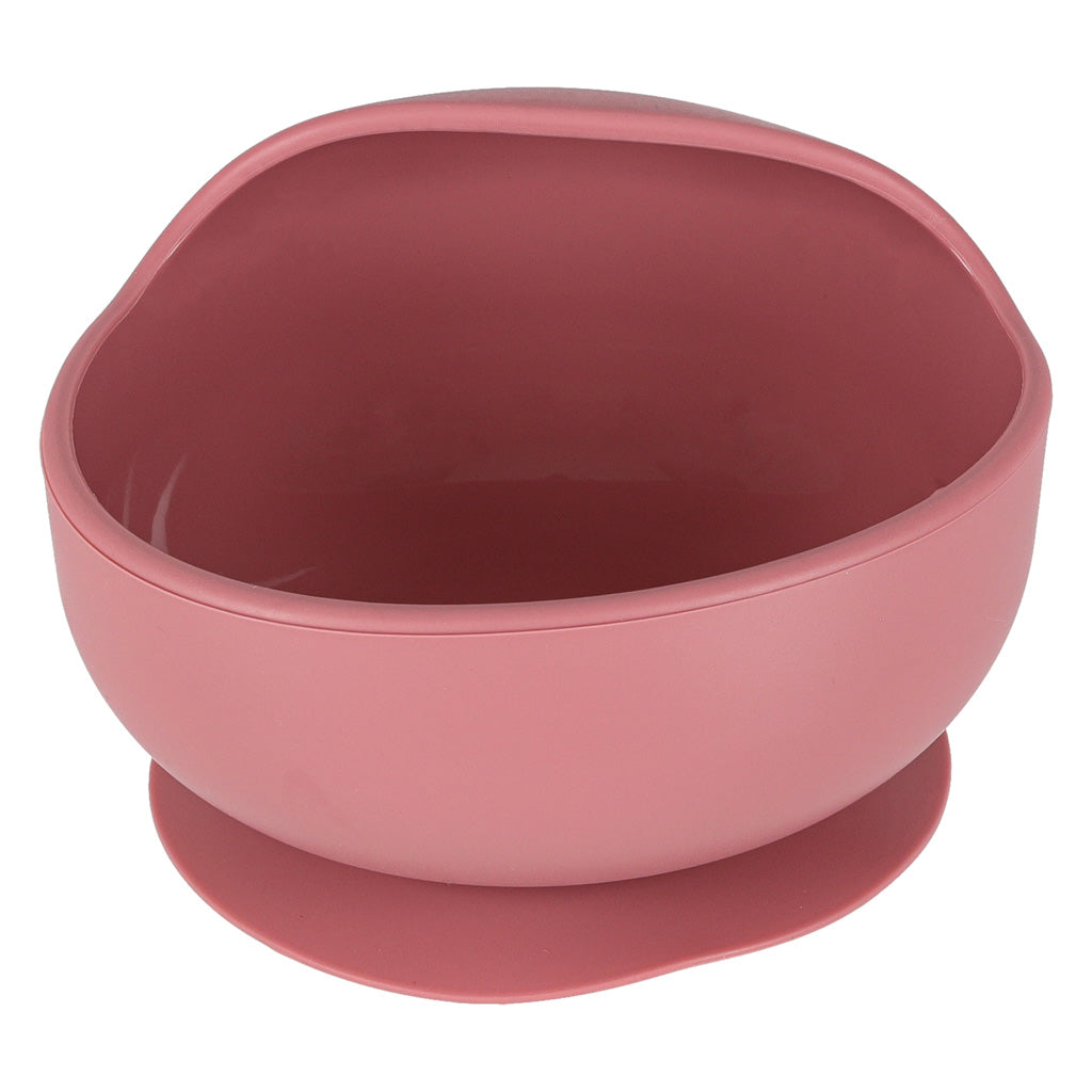Silikona trauku komplekts mazuļiem “Krabis”, 9 gab., tumši rozā | EcoToys