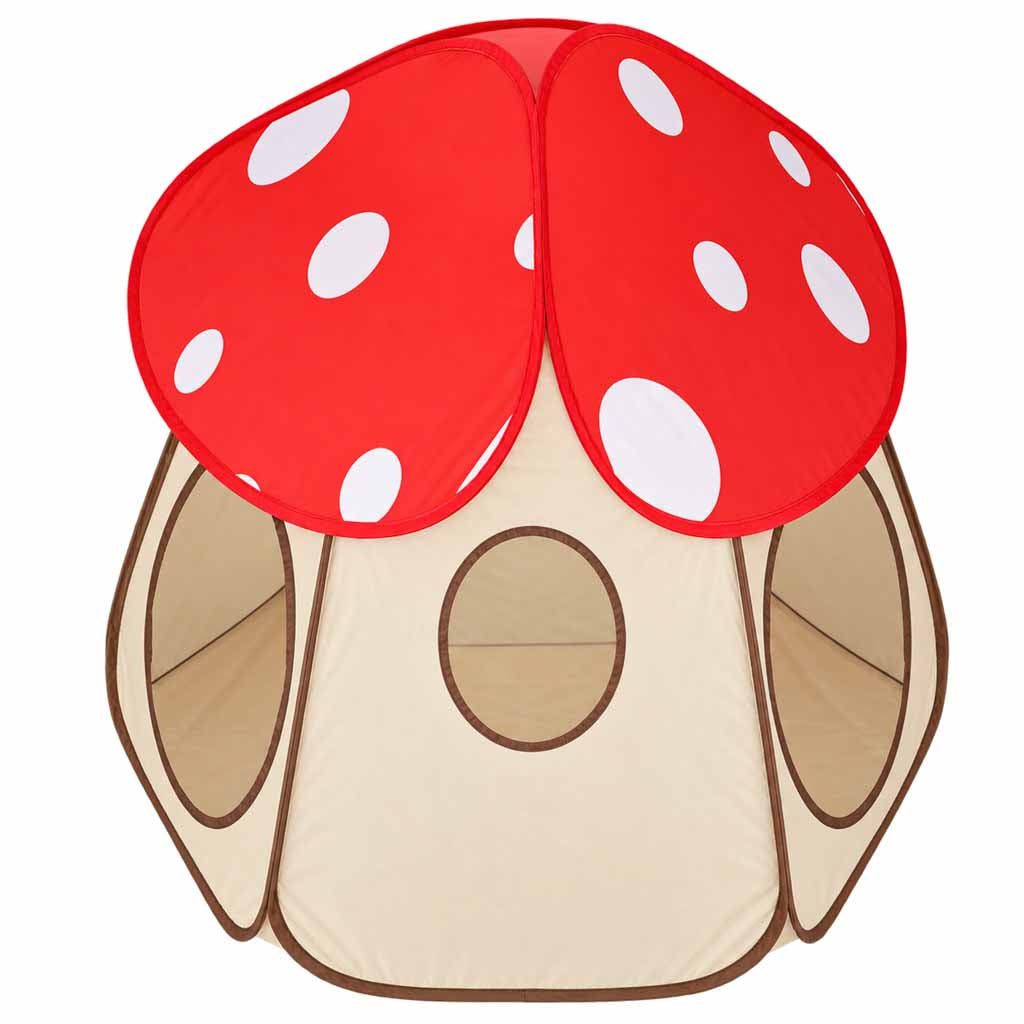 Bērnu telts „Mušmire” – saliekama mājiņa bērnistabai | EcoToys