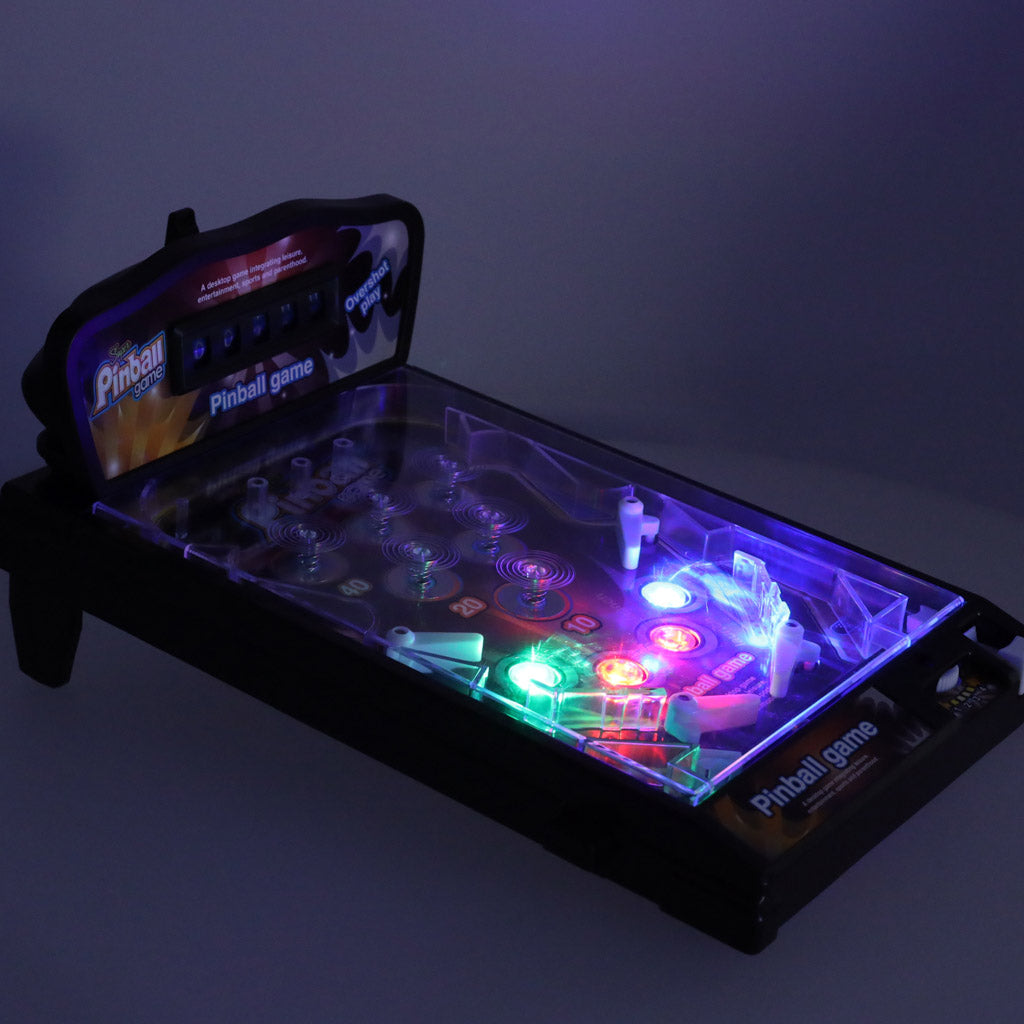 Pinball flipper arkādes spēļu galds ar apgaismojumu un mūziku | EcoToys