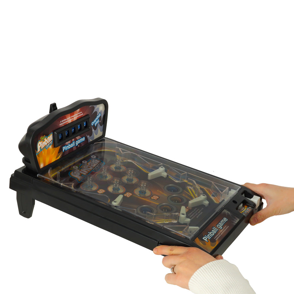 Pinball flipper arkādes spēļu galds ar apgaismojumu un mūziku | EcoToys