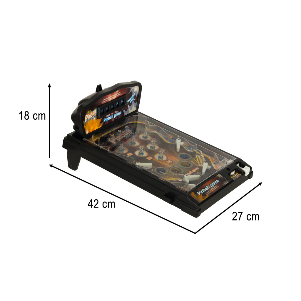 Pinball flipper arkādes spēļu galds ar apgaismojumu un mūziku | EcoToys