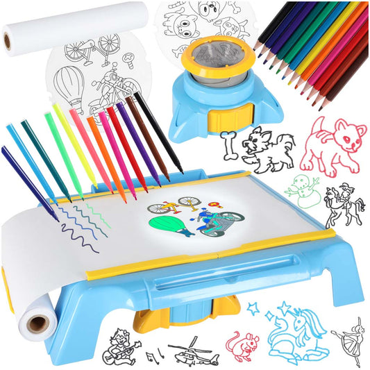 Projektora kartes zīmēšanas galds zils | EcoToys
