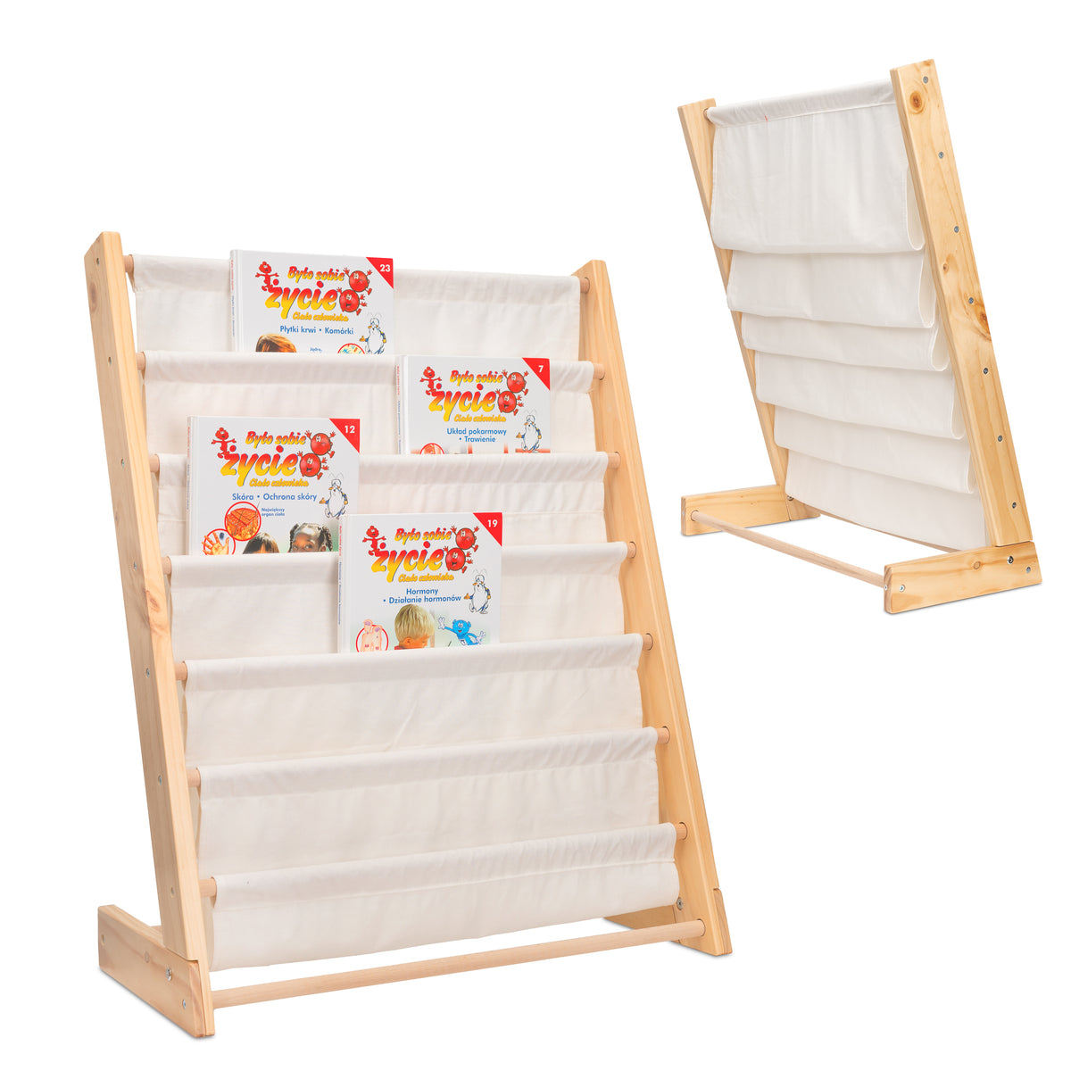 Bērnu grāmatu plaukts, 79 cm | EcoToys