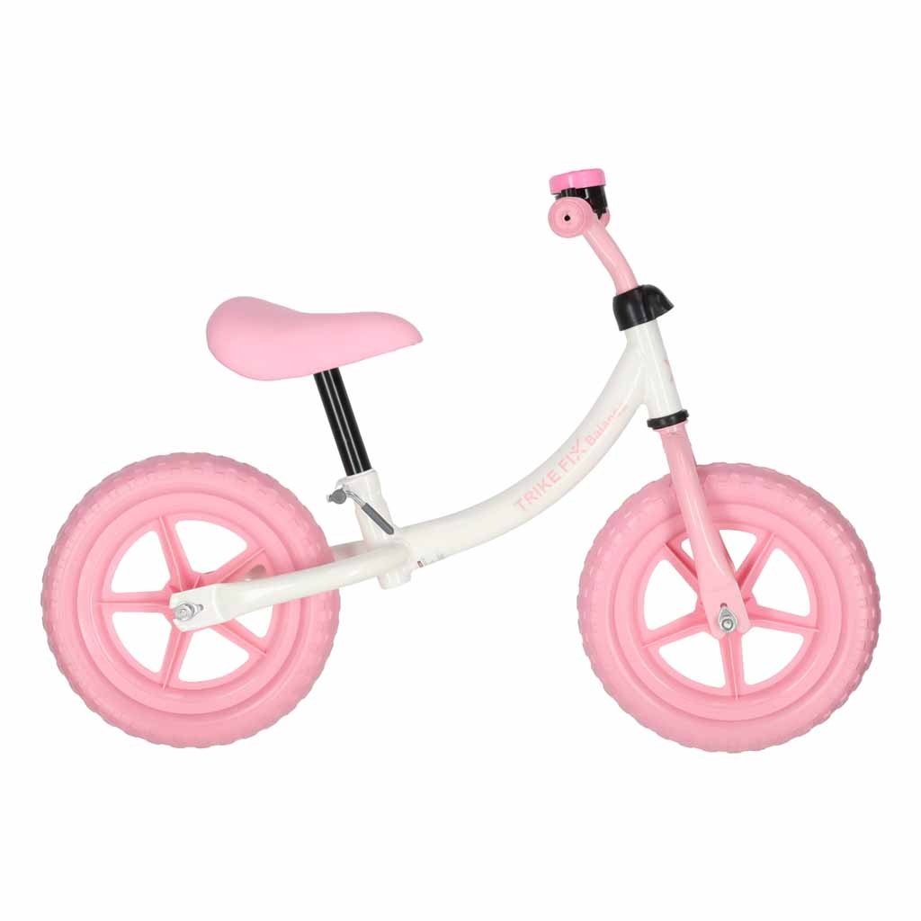 Trike Fix Balance līdzsvara velosipēds ar zvaniņu, rozā krāsā | EcoToys
