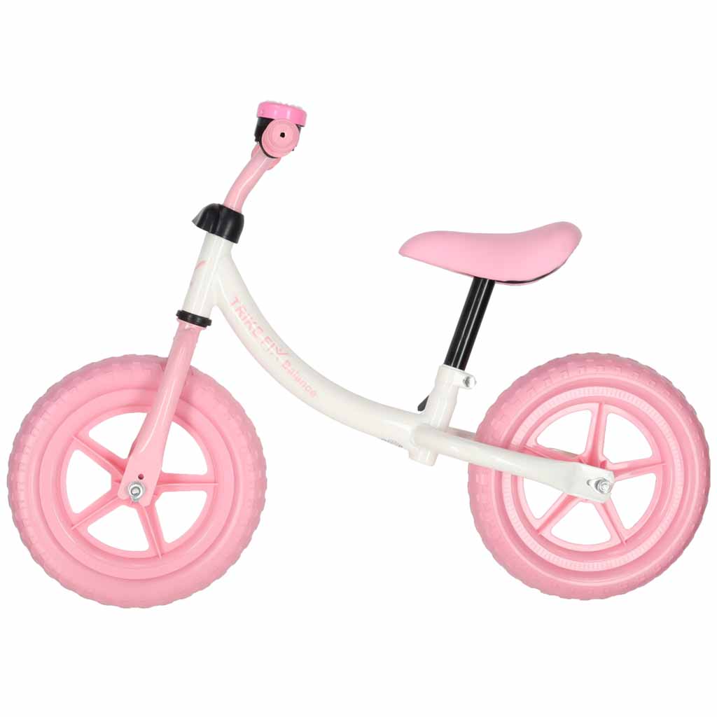Trike Fix Balance līdzsvara velosipēds ar zvaniņu, rozā krāsā | EcoToys