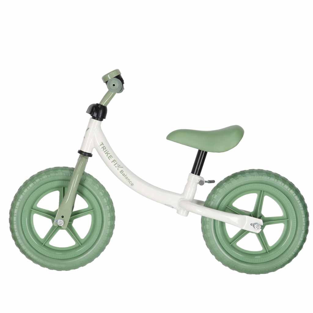 Trike Fix Balance līdzsvara velosipēds ar zvaniņu, zaļš | EcoToys
