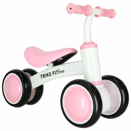 Trike Fix Tiny V2 trīsriteņu velosipēds, rozā krāsā | EcoToys