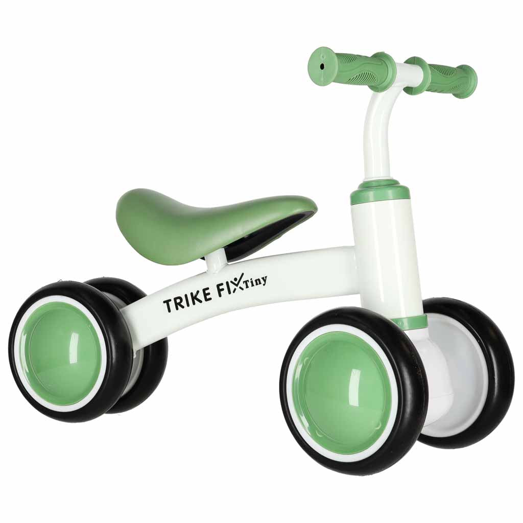 Trike Fix Tiny V2 skrejriteņš – zaļš bērnu velosipēds | EcoToys