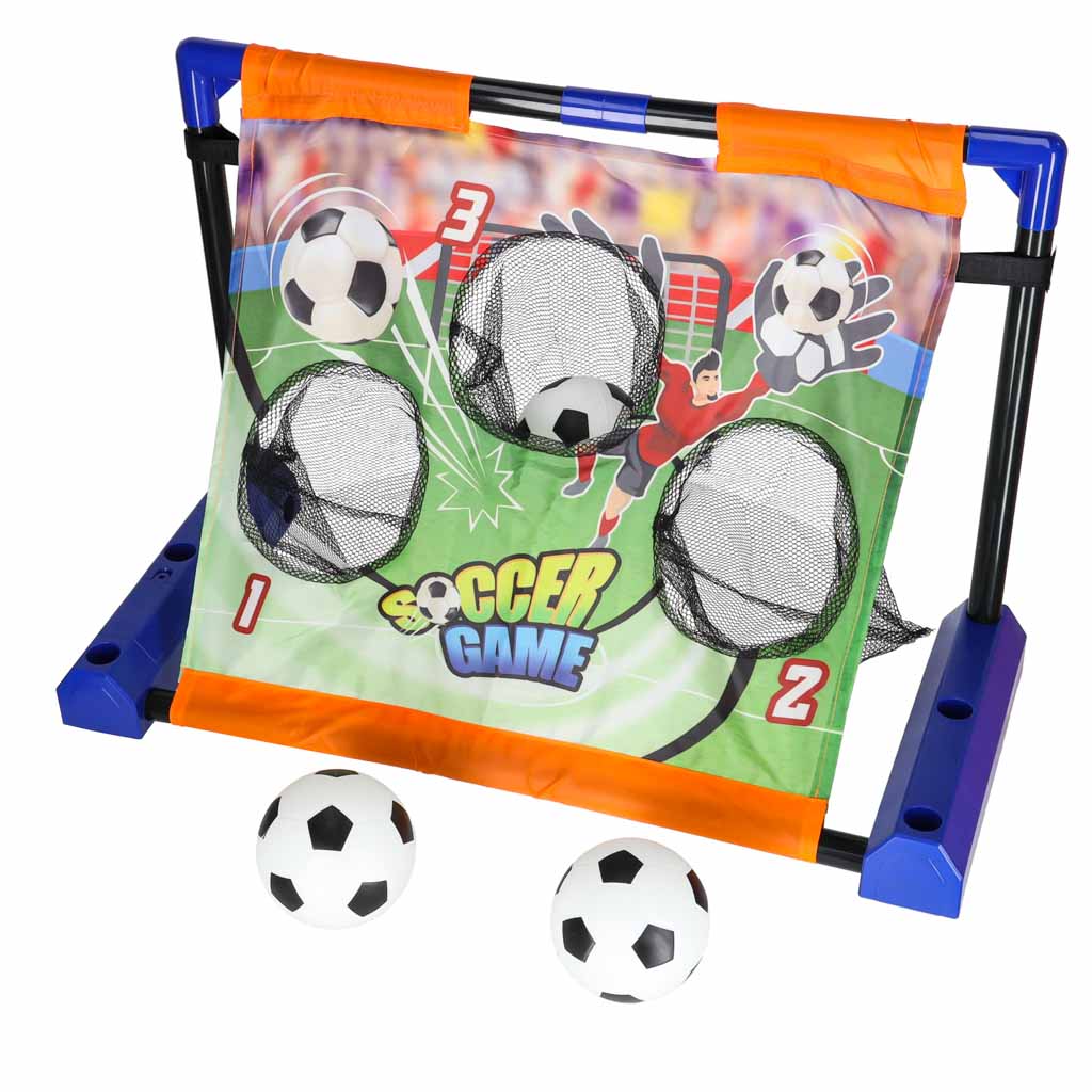 Metiens uz mērķi, lai iegūtu punktus – kustīgs mērķis – futbols | EcoToys