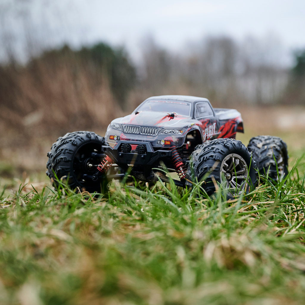 RC auto Q901 bezass 1:16 2.4G 4CH 52km/h sarkans | EcoToys