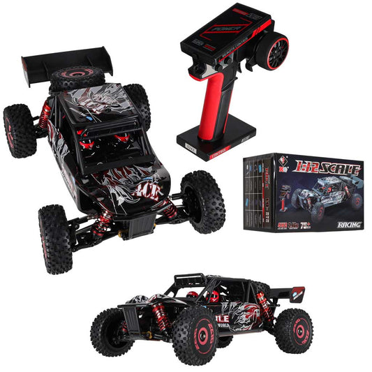 WLToys RC automašīna 124016 1:12 4WD bezsuku Off-Road 75 km/h RTR | EcoToys