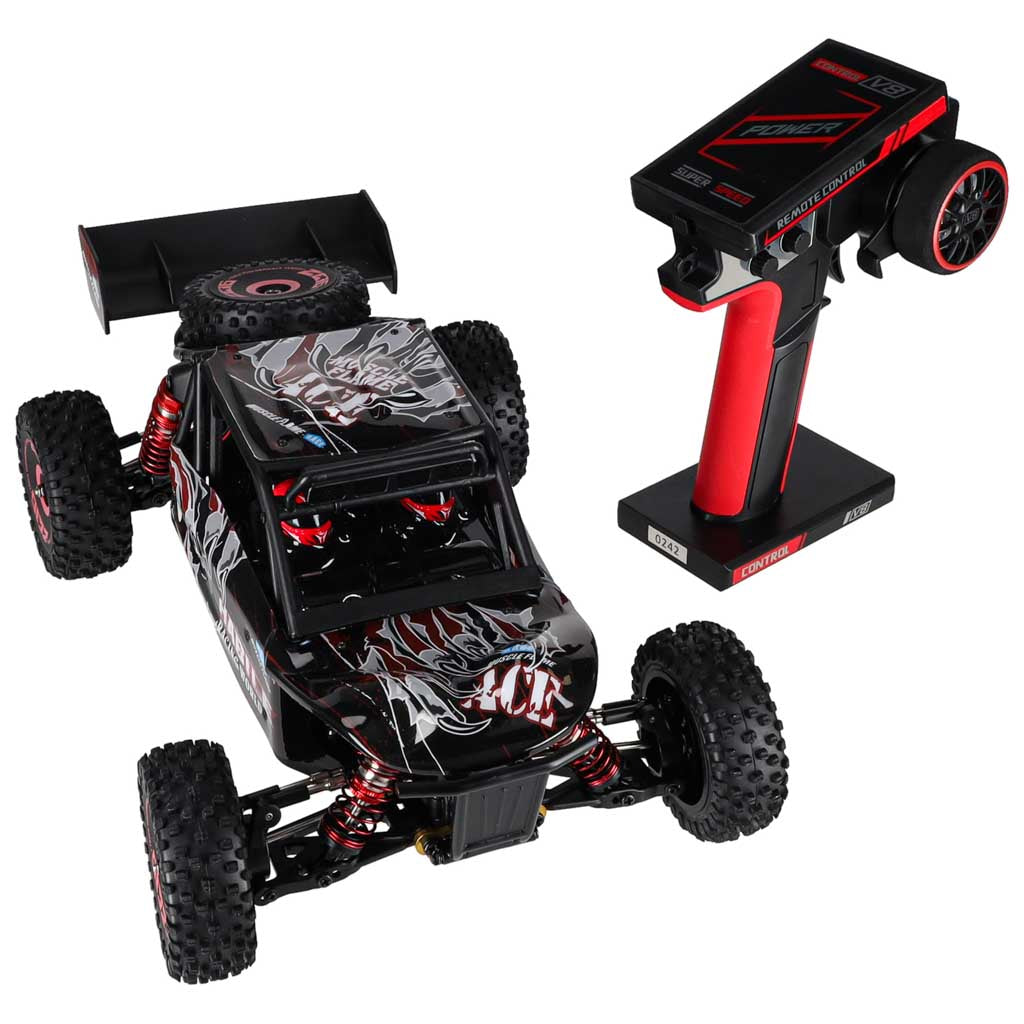 WLToys RC automašīna 124016 1:12 4WD bezsuku Off-Road 75 km/h RTR | EcoToys