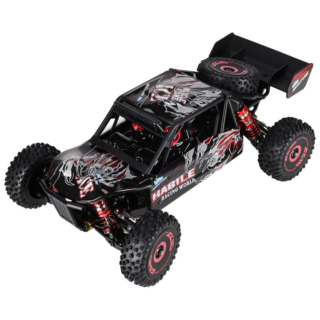 WLToys RC automašīna 124016 1:12 4WD bezsuku Off-Road 75 km/h RTR | EcoToys
