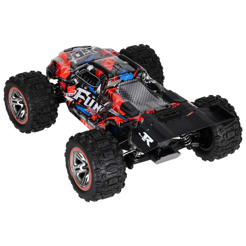 WLToys 184008 RC automašīna 1:18 4WD bezsuku LED RTR 60 km/h | EcoToys