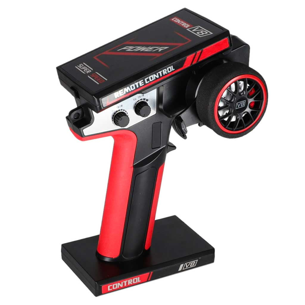 WLToys 184008 RC automašīna 1:18 4WD bezsuku LED RTR 60 km/h | EcoToys