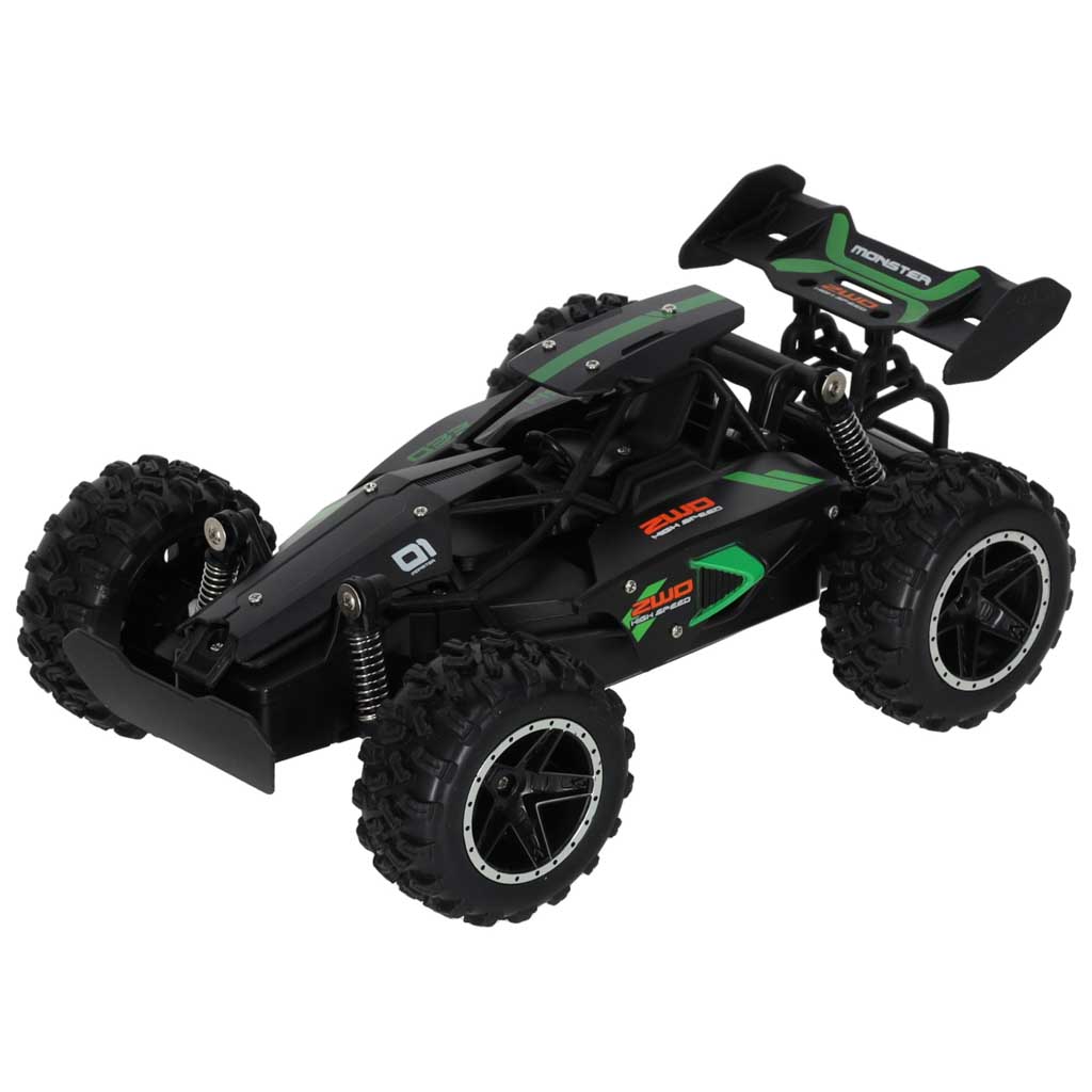 Tālvadības pults vadāma ātrgaitas kaskadieru automašīna 18km/h 2.4GHz | EcoToys
