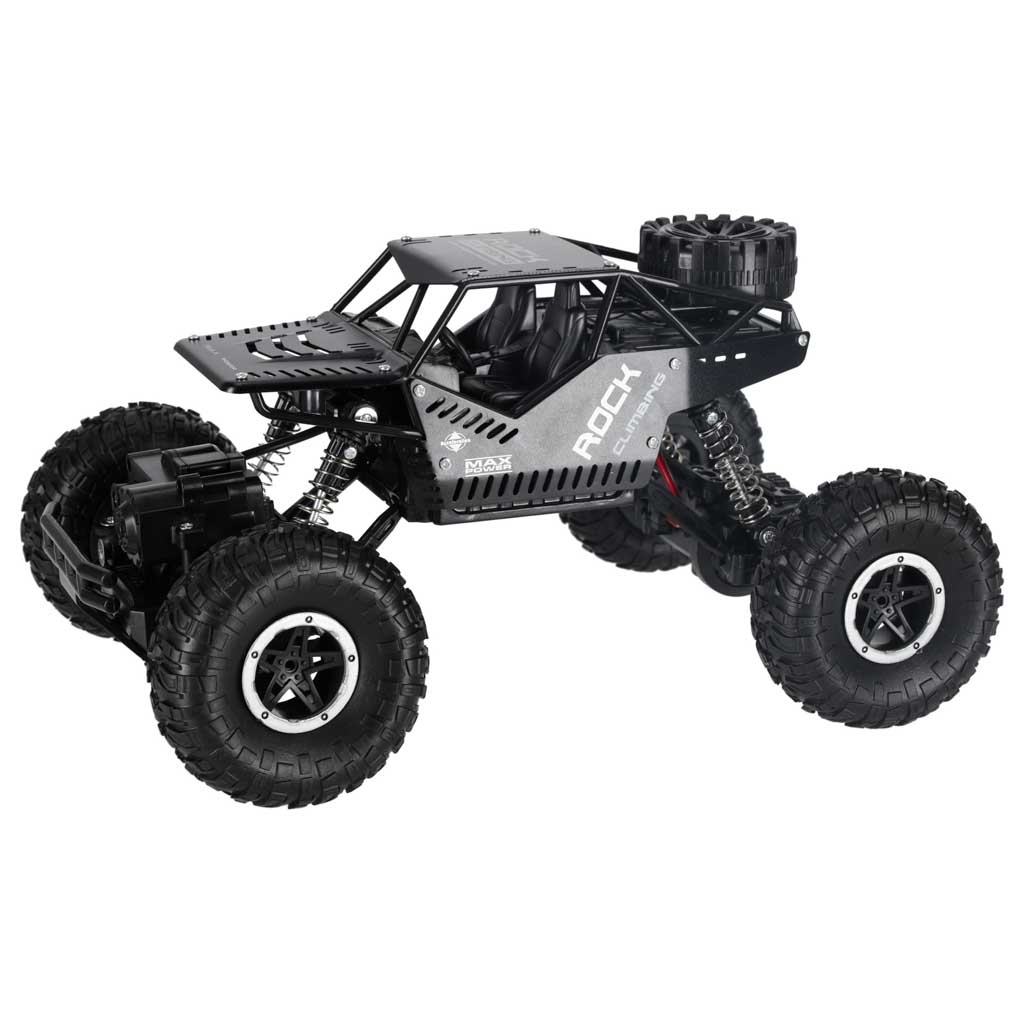Tālvadības apvidus auto Rock Crawler 4×4 LHC012, 2in1, melns | EcoToys