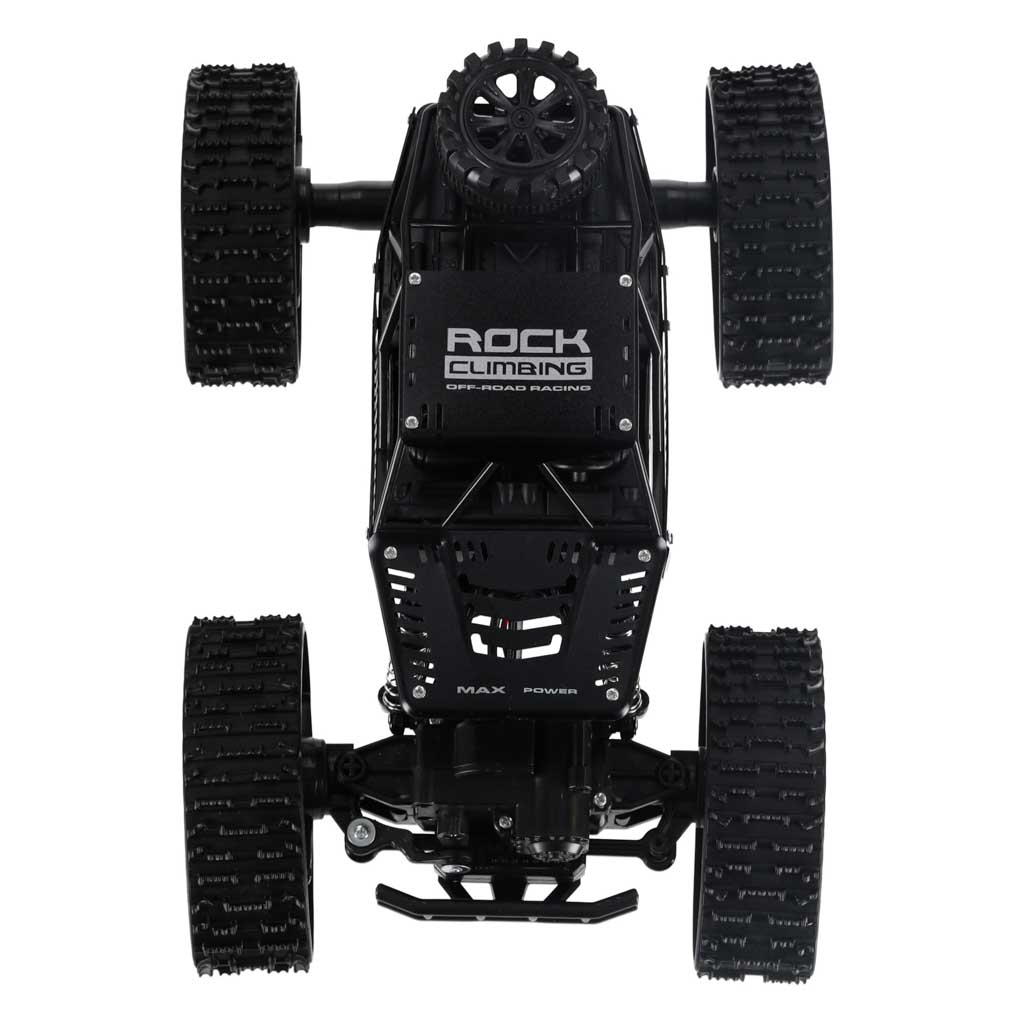 Tālvadības apvidus auto Rock Crawler 4×4 LHC012, 2in1, melns | EcoToys
