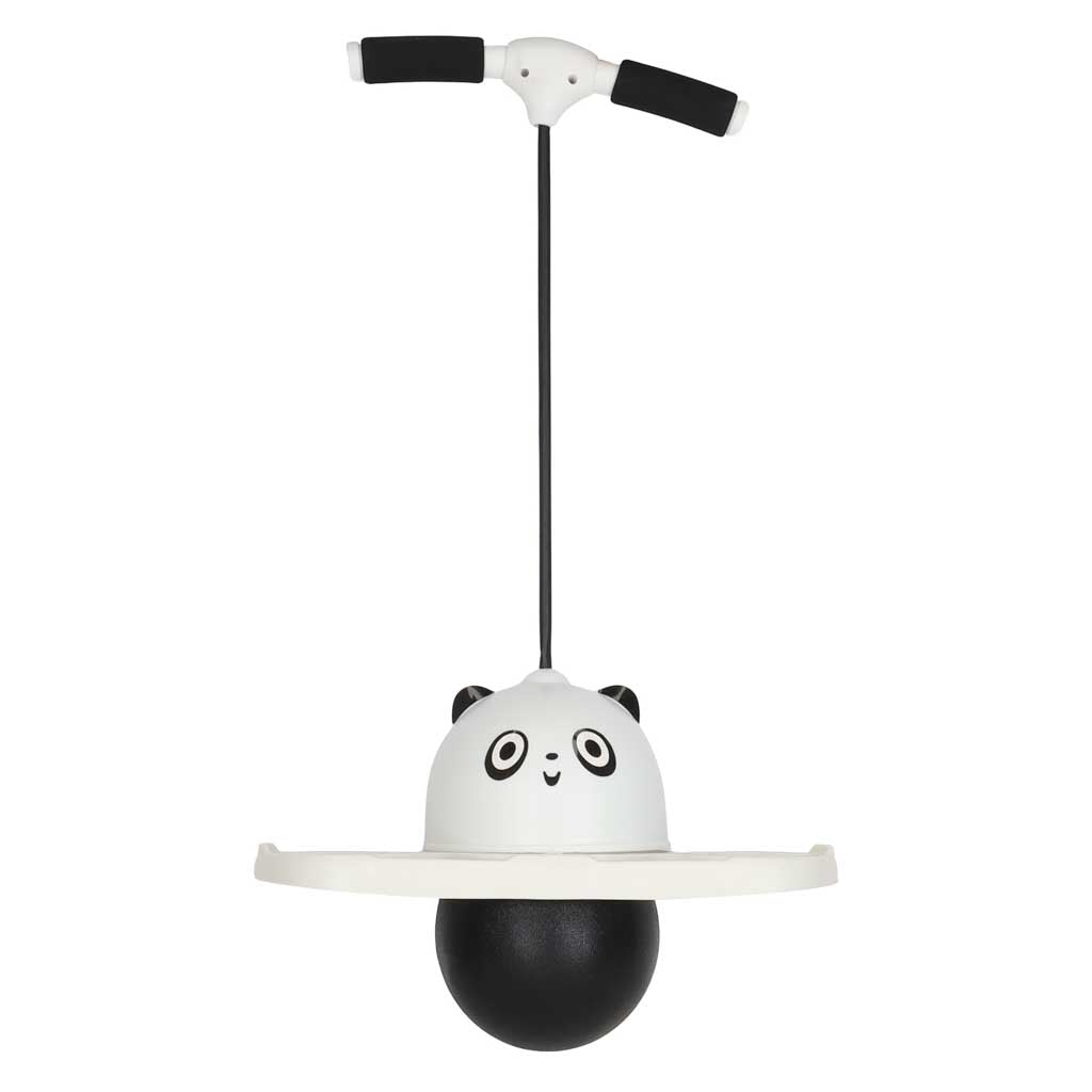 Bērnu lēkšanas rīks „Pogo Balance Jumper“, balts un melns | EcoToys