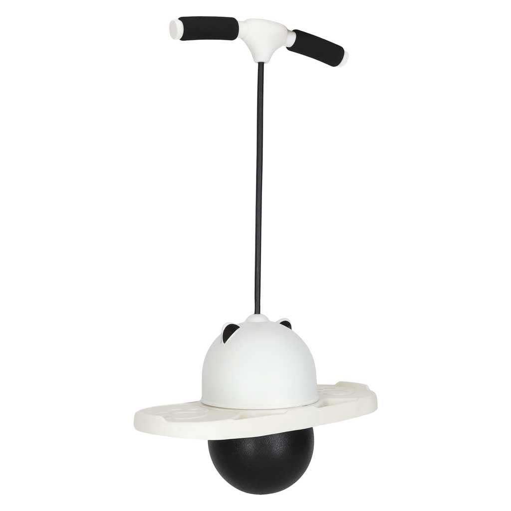 Bērnu lēkšanas rīks „Pogo Balance Jumper“, balts un melns | EcoToys
