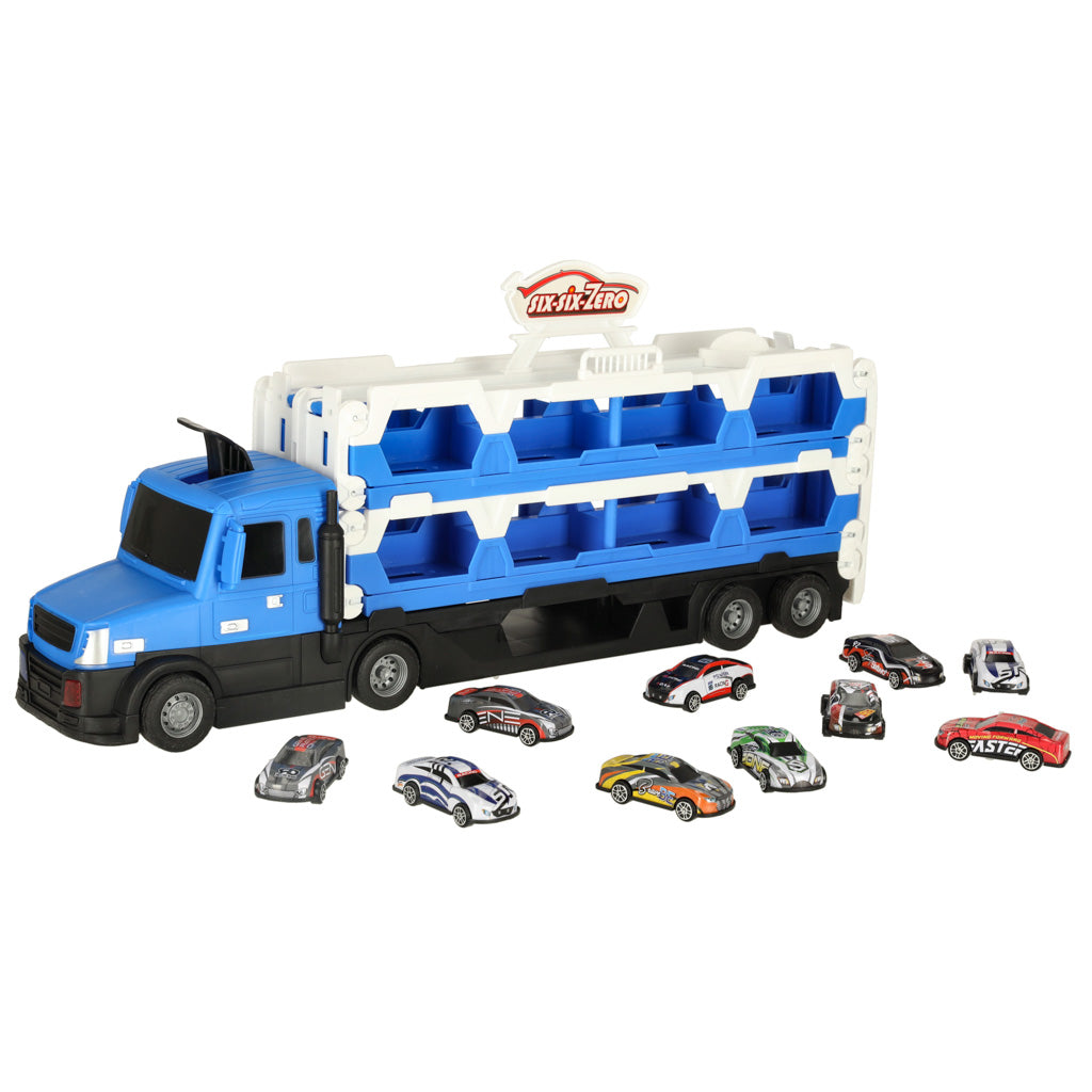Saliekamā transportiera kravas automašīna XXL zila | EcoToys