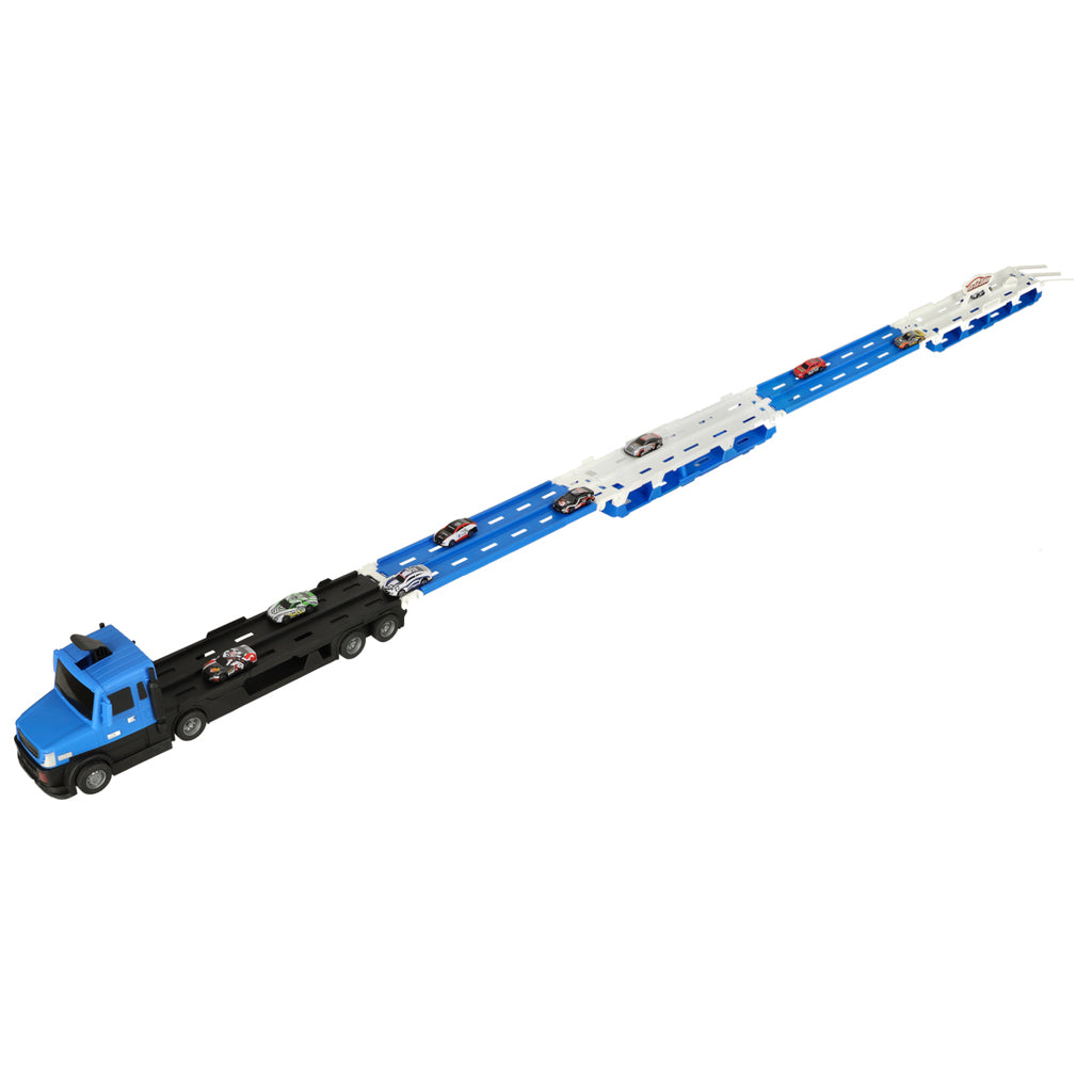 Saliekamā transportiera kravas automašīna XXL zila | EcoToys